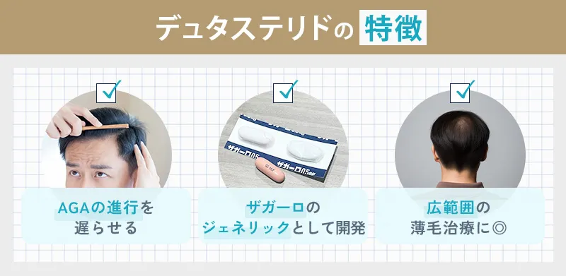 デュタステリドの薄毛予防への効果