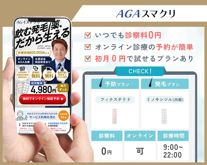 AGAスマクリのAGA治療