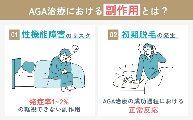 AGA治療の副作用リスクについて